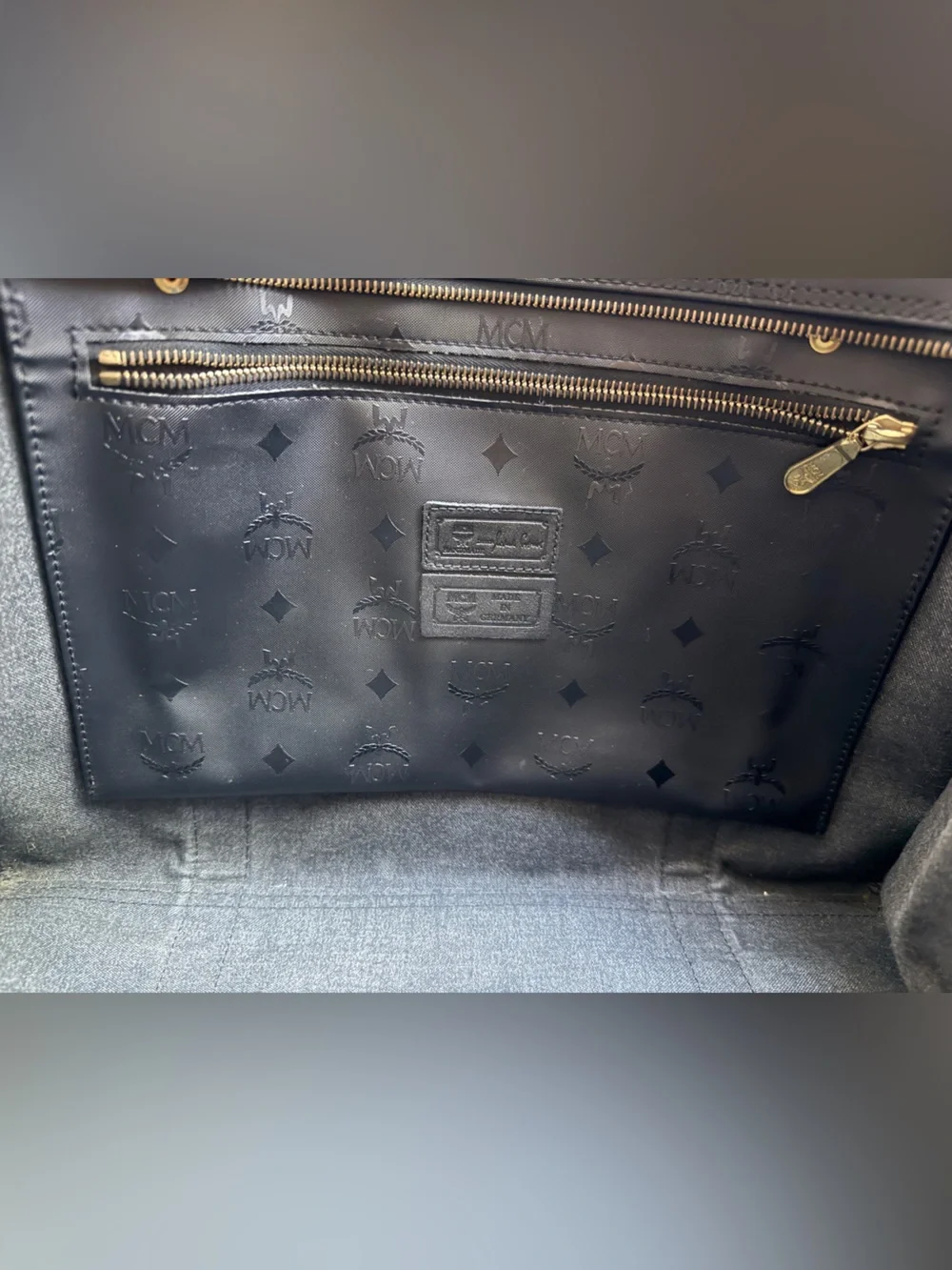 MCM tote black